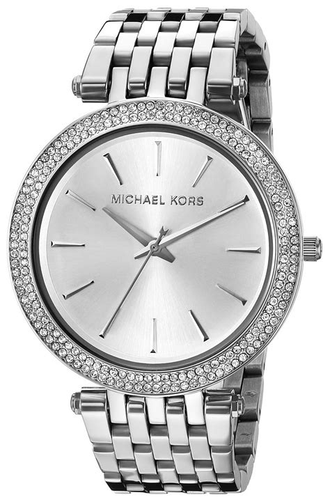 michael kors mk3190 darci|Michael Kors silver tone watch.